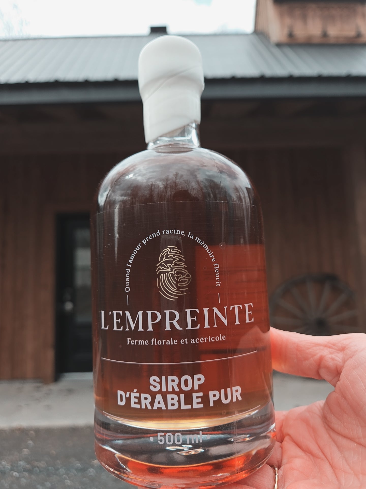 D-Sirop d'érable L'empreinte